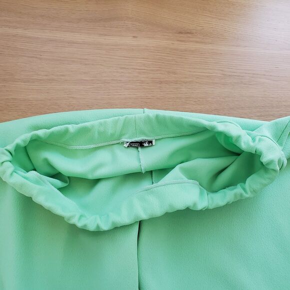 Vintage 70's Cricket Lane Mint Green Flare Trousers - Picture 7 of 9